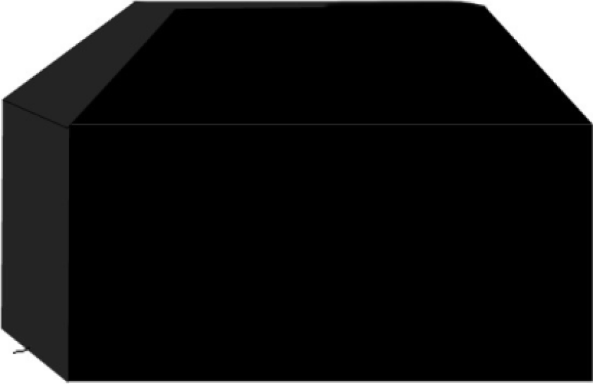 Grilltrekk i vanntett Oxford-stoff - Grilltrekk for grill med 3-4 brennere