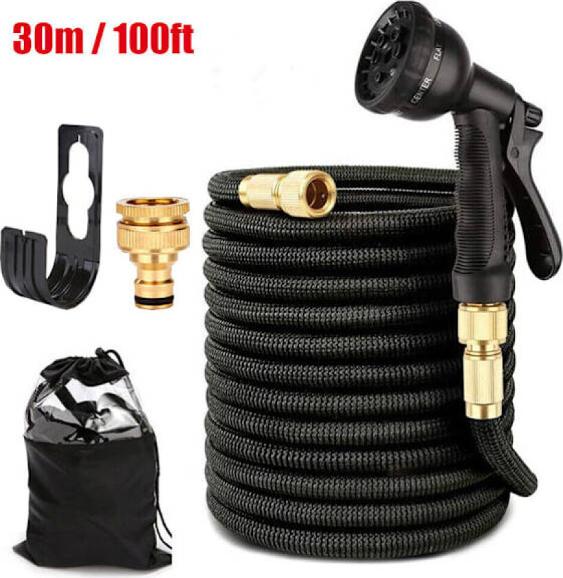 Fleksibel hageslange utvidbar vannslange fleksibelslange fleksibel 5-30M
