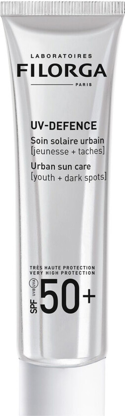 Uv-Defence Cream Spf 50+ Solkrem Ansikt Nude Filorga