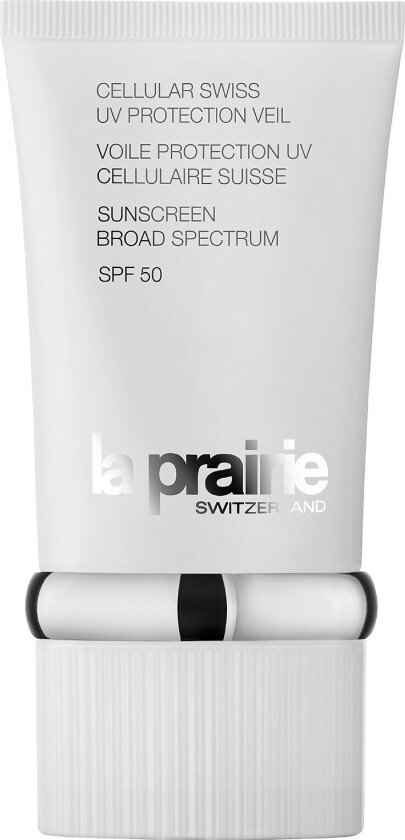 Uv Protection Cellular Swiss Uv Protection Veil Solkrem Kropp White La Prairie