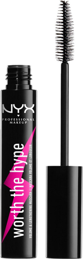 Worth The Hype Mascara Mascara Sminke Black NYX Professional Makeup