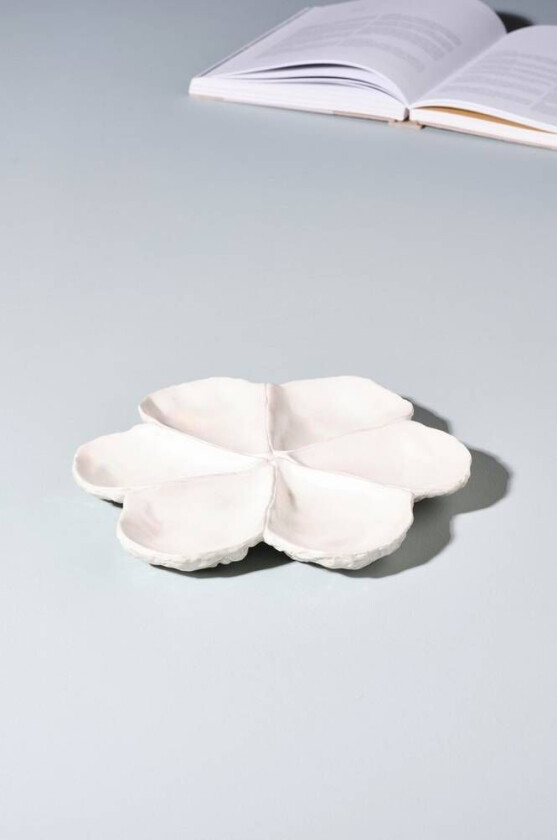 MILENA serveringsfat 25,4x27,5 cm Hvit