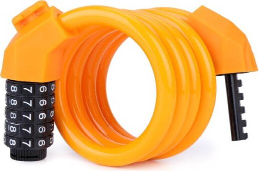 Sykkellås sykkelutstyr femsifret passord gjennomsiktig