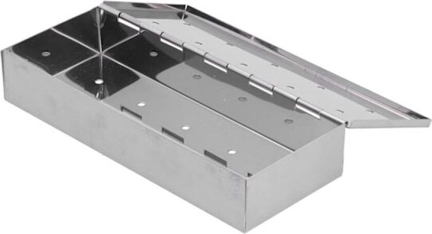 BBQ Røykeboks, Grillboks, Røykeboks med 10 hull i rustfritt stål BBQ Trespon Røykeboks Utendørs Grillverktøy