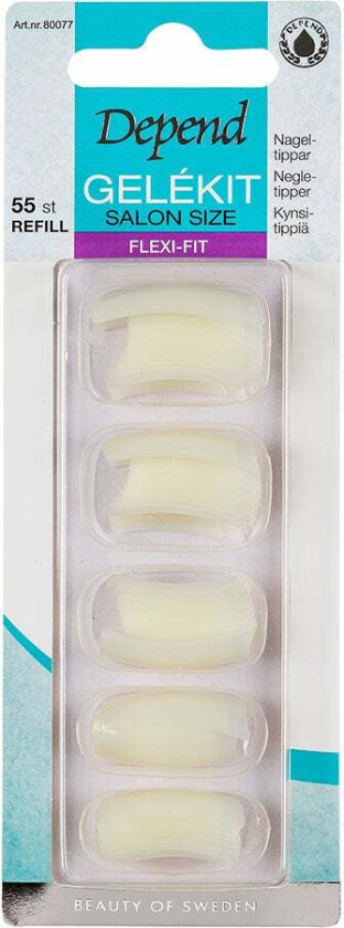 Salon Size Flexi-Fit Refill 55pcs
