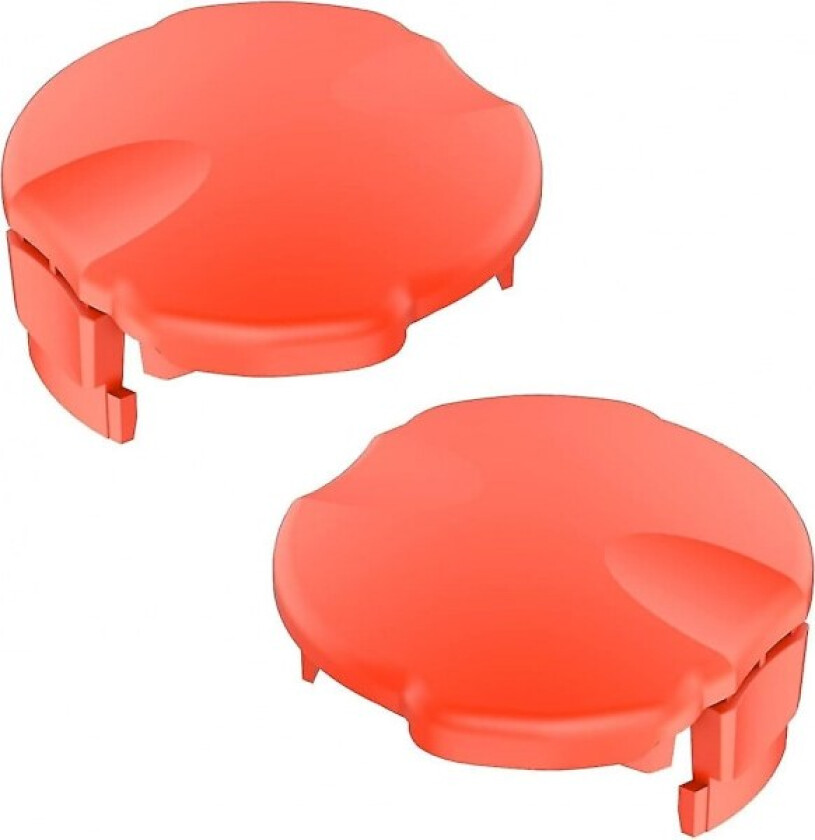 2 stk. erstatningsspoledeksel, FLY060, kompatibel med Flymo Contour 500XT, Power Trim 500XT, Mini Trim Auto Plus