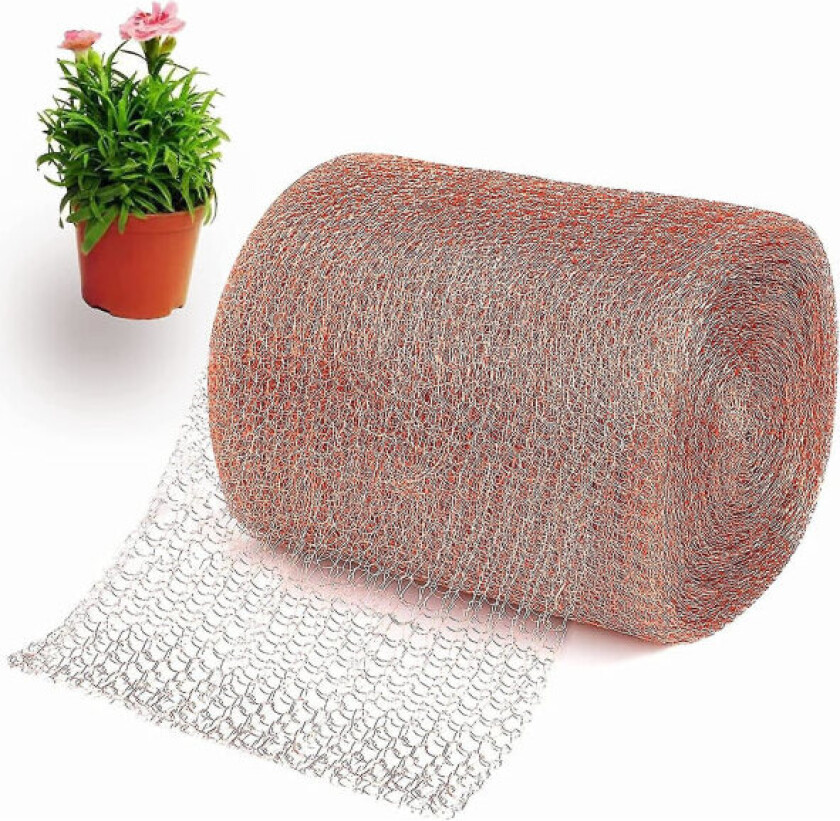 Mesh, ren mesh, klippbart hagenett for snegler, mus, fugler, flaggermus, insekter, gnagere (9M)