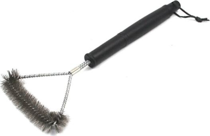 Grillbørste 18 tommer tre-tråds grillbørste grillrengjøringsbørste