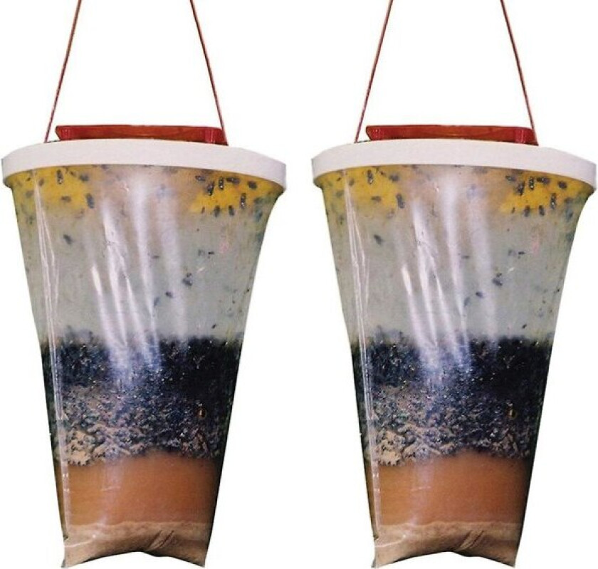 2 stk Fluefelle Henge Flue Lokkepose Fluefelle (Send Ag)