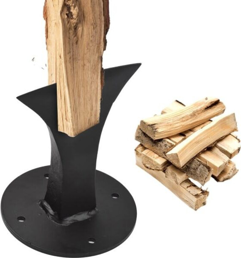 Manuell vedkløyver, for ved mindre enn 50 cm, peiser for hjem og utendørs, arbeidsbesparende vedkløyver
