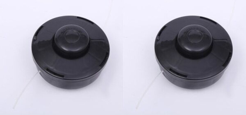 Pakke med 2 universelle nylon trimmerhoder for bensintrimmere