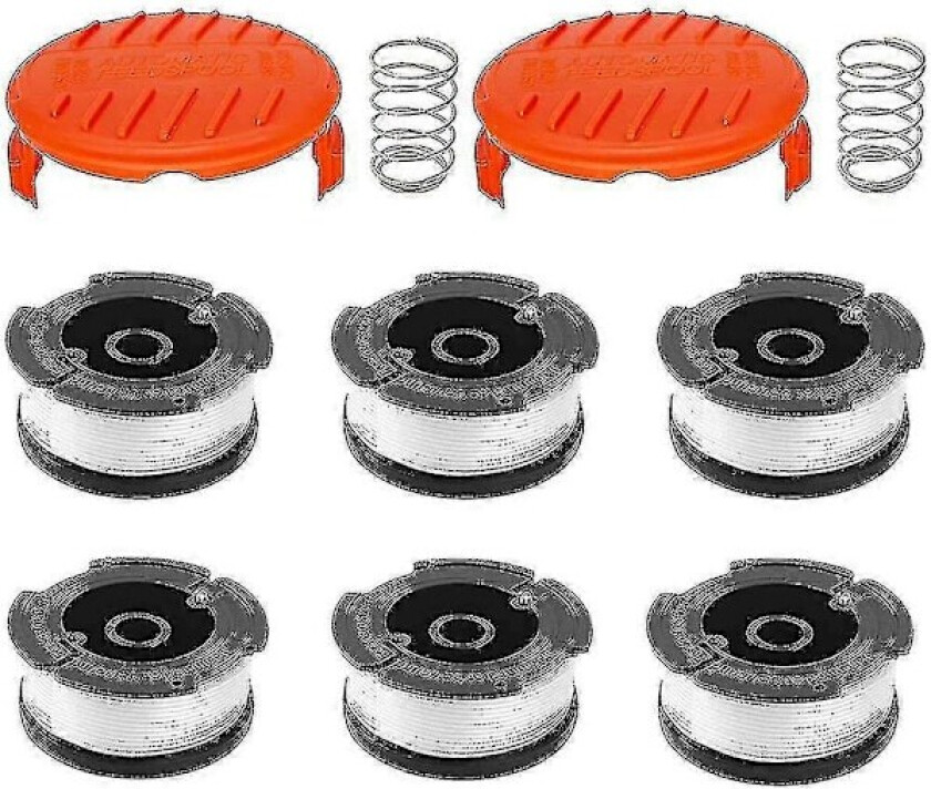 Black+Decker A6481 Spole + 6 Pakk Line - Kompatibel med Reflex Strimmer
