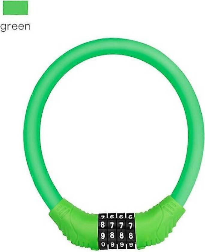 Sykkellås 4-sifret kodekombinasjon Sykkellås Sykkelsikkerhetslås Sykkelutstyr Mtb ZD.16 g