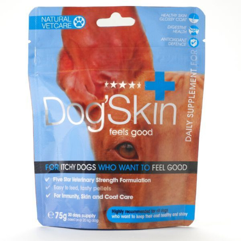 Dog'Skin Kosttilskudd hund - 75 g