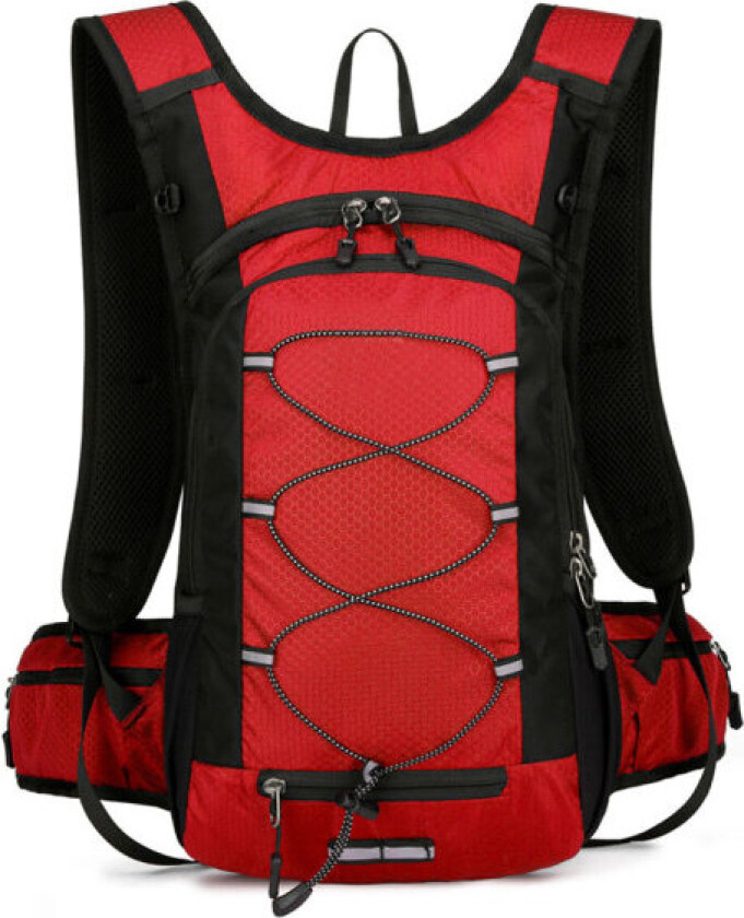 Utendørs sykkelvannbag ryggsekk multifunksjonell sport