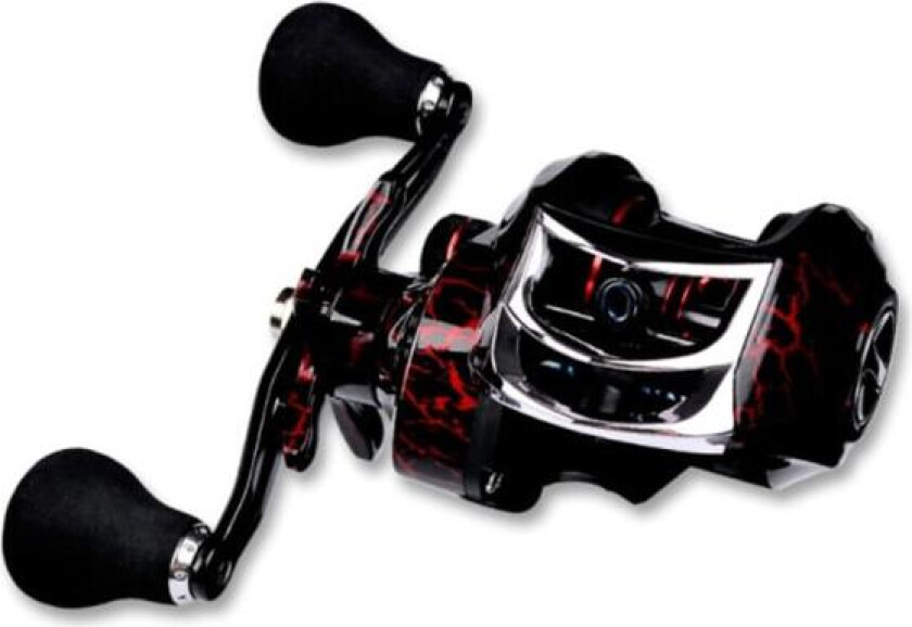 Fiskrulle All Metal Spole Baitcasting Rulle 10kg/22LB Max