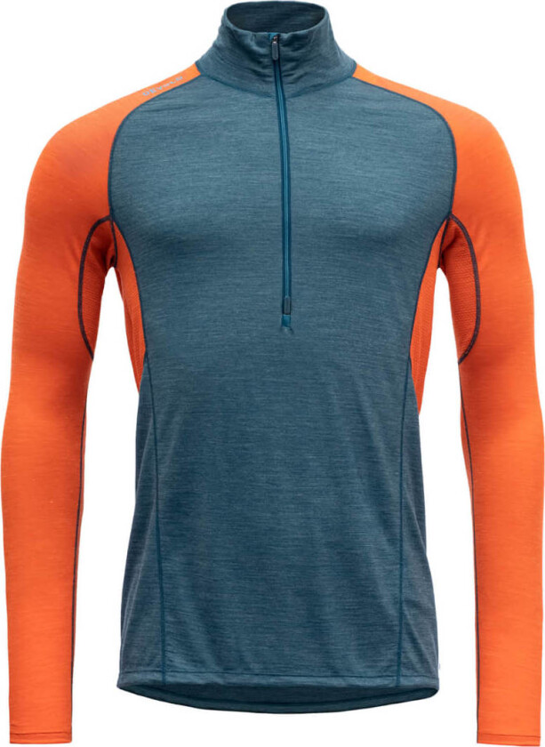 Running Merino 130 Zip Neck Herre Pond S