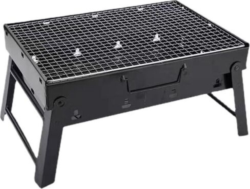Lett å bruke bærbar BBQ-grill – Foldbar grill for utendørs grilling | Kullgrill perfekt for camping, hage, piknik