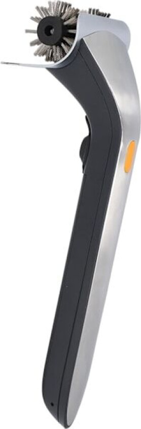 Elektrisk Grillbørste og Skrape 2000 RPM Grillbørste i Rustfritt Stål Automatiske BBQ-børster for Innendørs Utendørs Svart