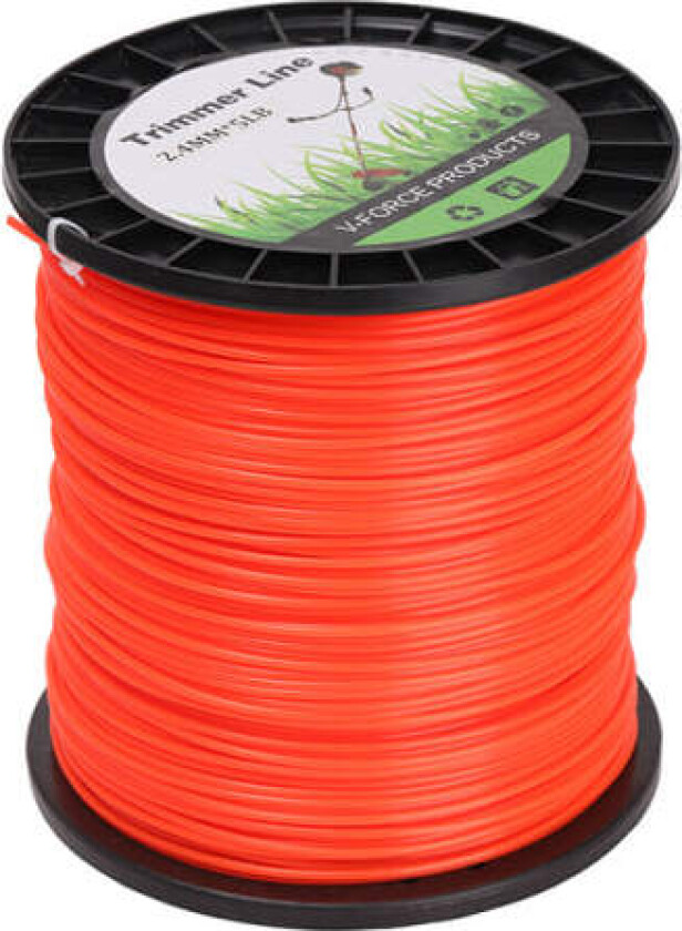 2,4 mm rund nylon trimmer line 5LB trimmer line spole erstatning