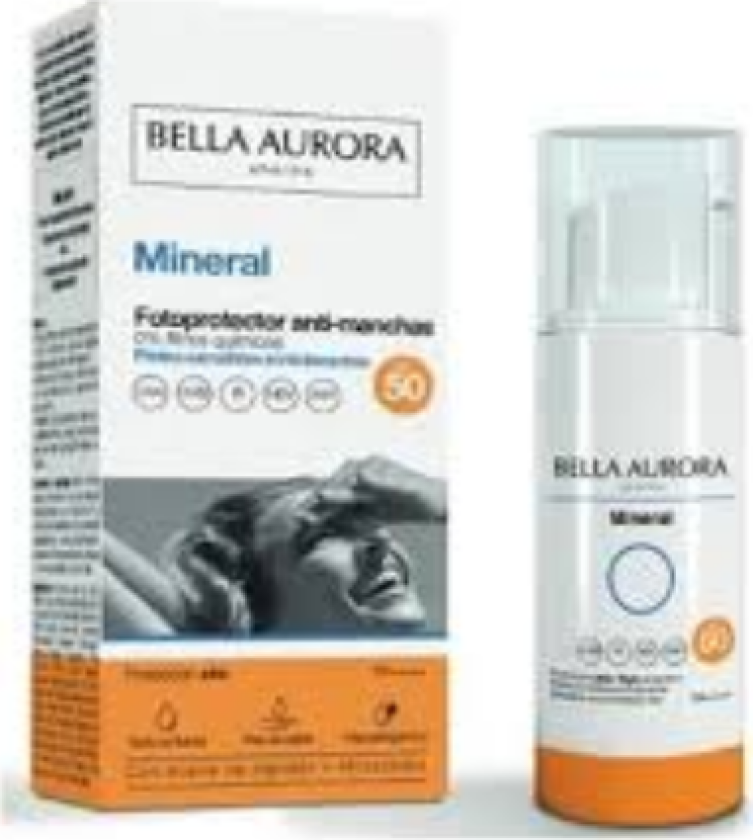 Bella Aurora Mineral Anti-blemish Solkrem SPF 50 50 ml