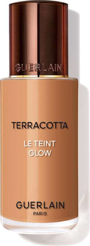 GUERLAIN Terracotta Le Teint Glow fondotinta illuminante liquido per un look naturale colore 5W Warm 35 ml