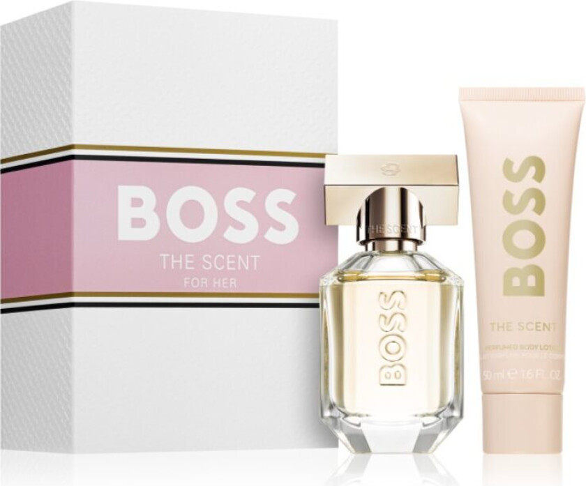 BOSS The Scent confezione regalo da donna Eau de Parfum 30 ml + latte corpo 50 ml