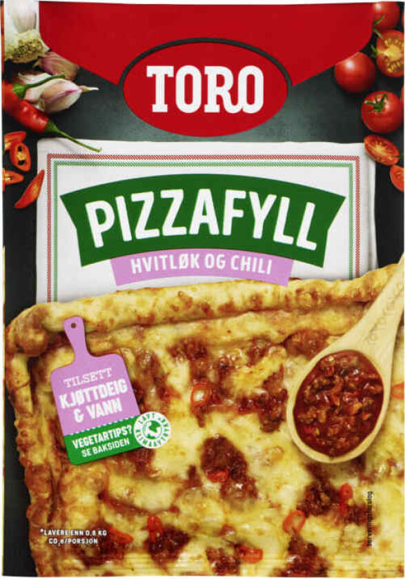 Pizzafyll Hvitløk&Chili 60g