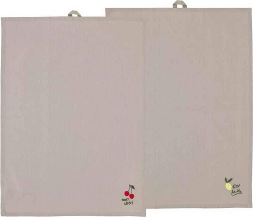 Bistro kjøkkenhåndkle 50x70 cm 2 stk green