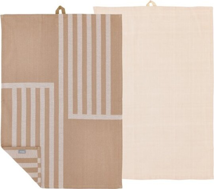 Reflection kjøkkenhåndkle 50x70 cm 2 stk warm taupe