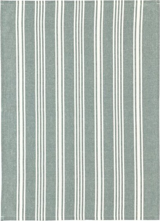 Eco Stripe kjøkkenhåndkle 70x50 cm green bay