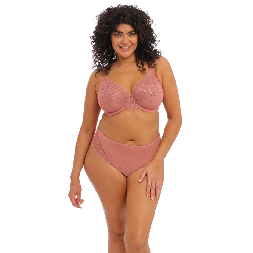 Priya BH med spiler, koral, Størrelse: 75M, Kvinner