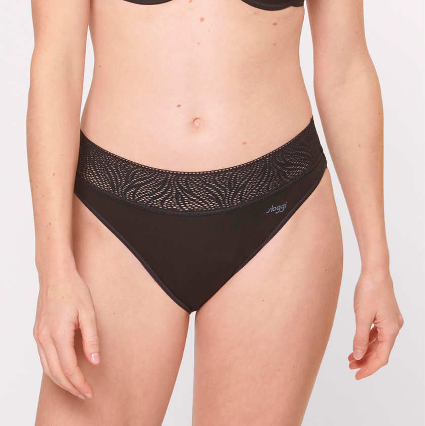 Medium mensentruse, svart, Størrelse: XS, Kvinner