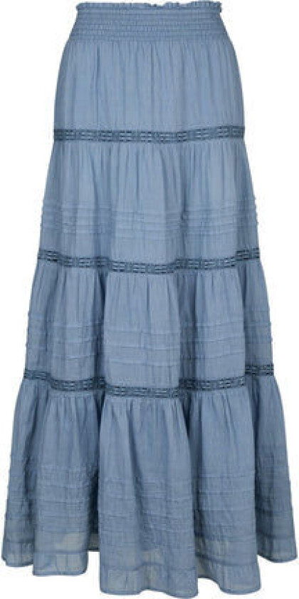 Felicia S Voile Skirt - Smoke Blue 42