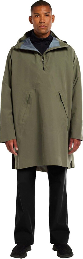Aalesund Poncho Grape Leaf Jakke Oliven Oliven female XXS