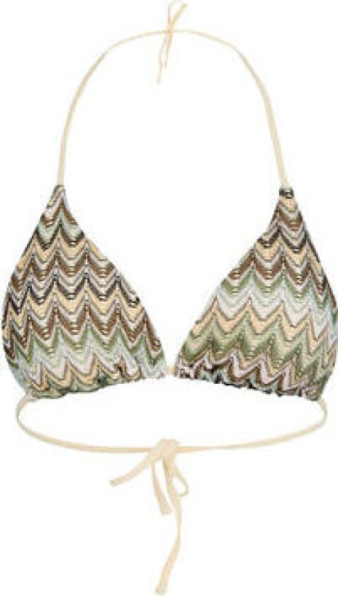 Amber Bel Bikini Top - Beetle Green L
