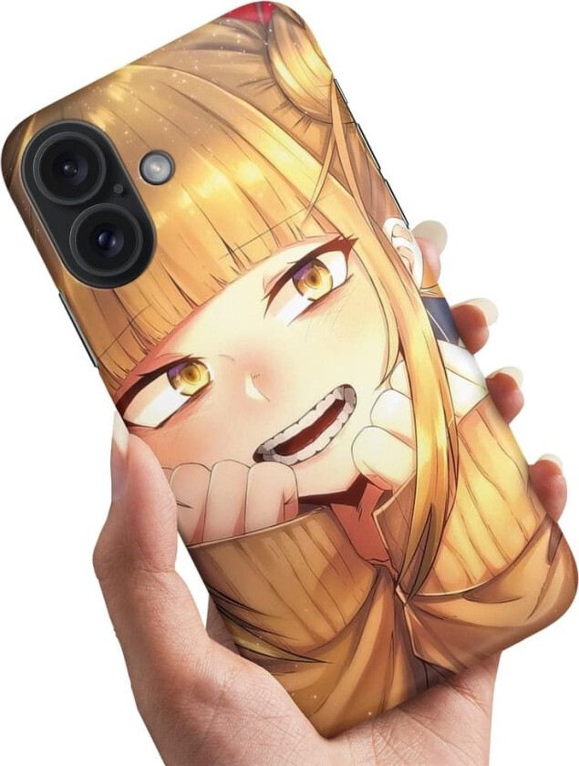 iPhone 16 - Deksel/Mobildeksel Anime Himiko Toga