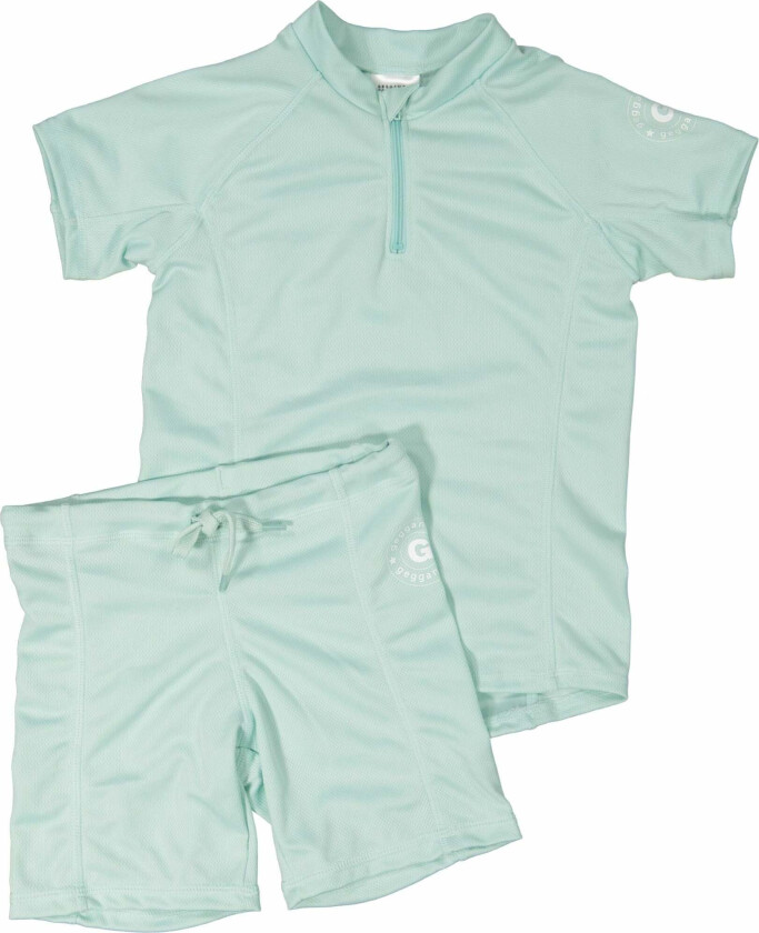 Badetøy, Mintgrønt, 98-104 - UV Klær - 100% Polyester