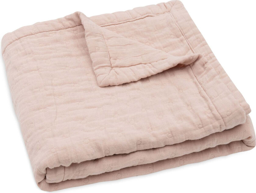 Teppe Jaquar Muslin, Wild Rose - Tekstiler - Bomull