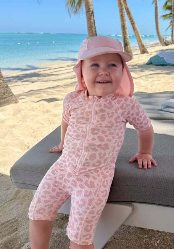 UV-Drakt, Pink Leo, 86-92 - UV Klær - Polyester,Elastan