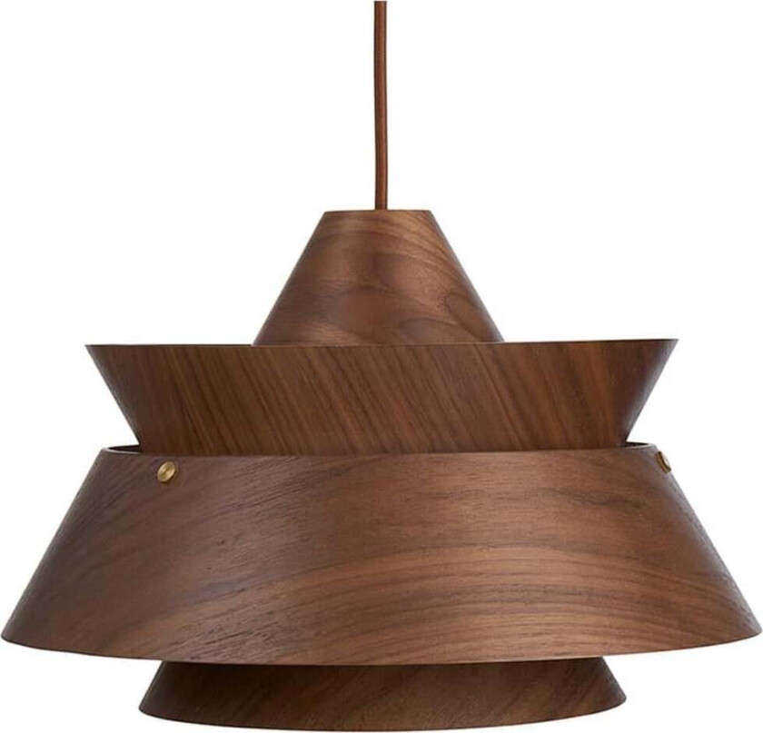 Apollo takpendel 36 cm - Valnøtt