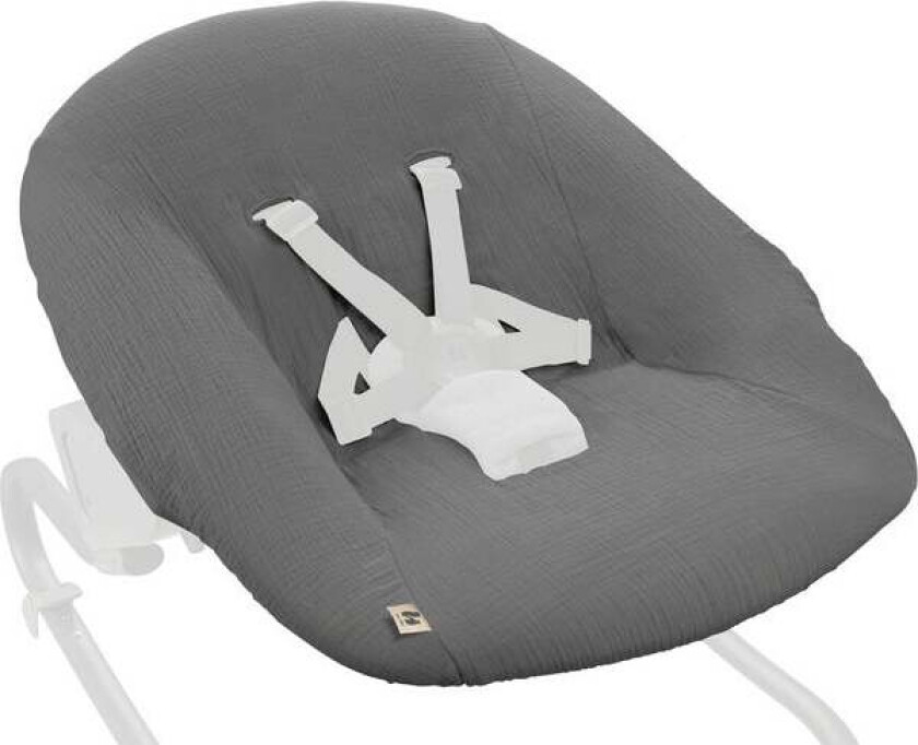 Bilde av Vippestol Trekk Baby, Dark Grey - Vippestoler - 100% Bomull