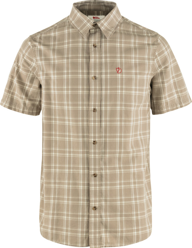 Men's Övik Lite Shirt Short Sleeve Fossil-Chalk Rose