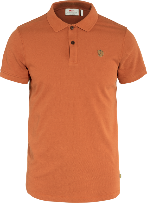 Men's Övik Polo Shirt Terracotta Brown