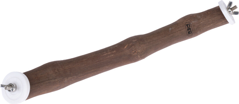 hjørnefuglepinne laget av naturlig tre - Størrelse M: L 35 x B 2,5 cm
