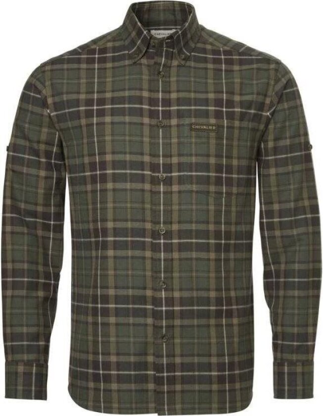 Teal Light Flannel Shirt Men Hemlock Green Checked