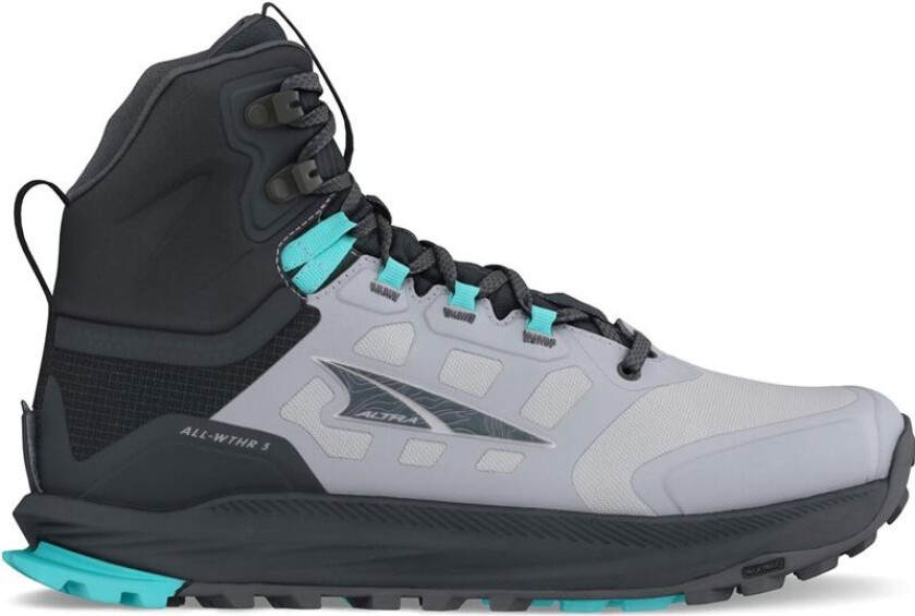 Lone Peak 9 Waterproof Mid Dame Black/Gray 36