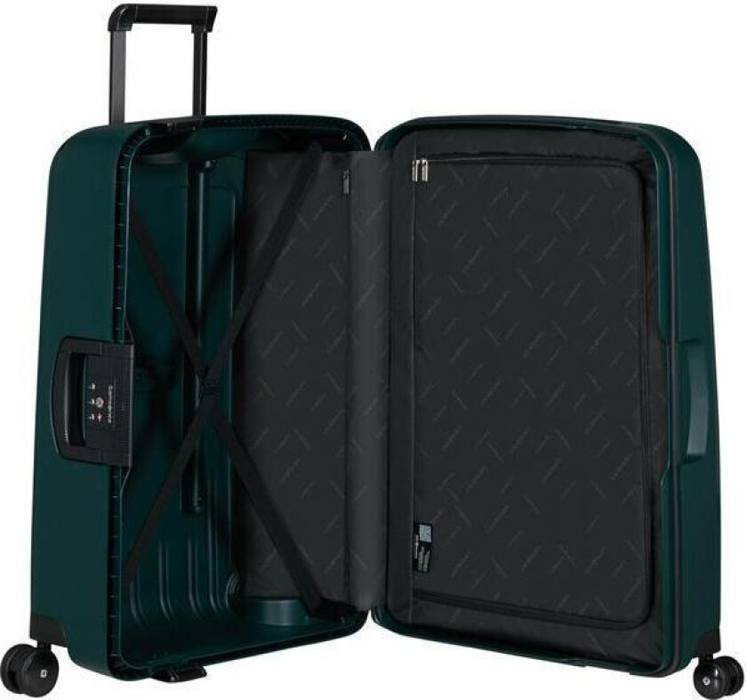 S'Cure hard ekstra stor koffert 81 cm/138L Dark Teal