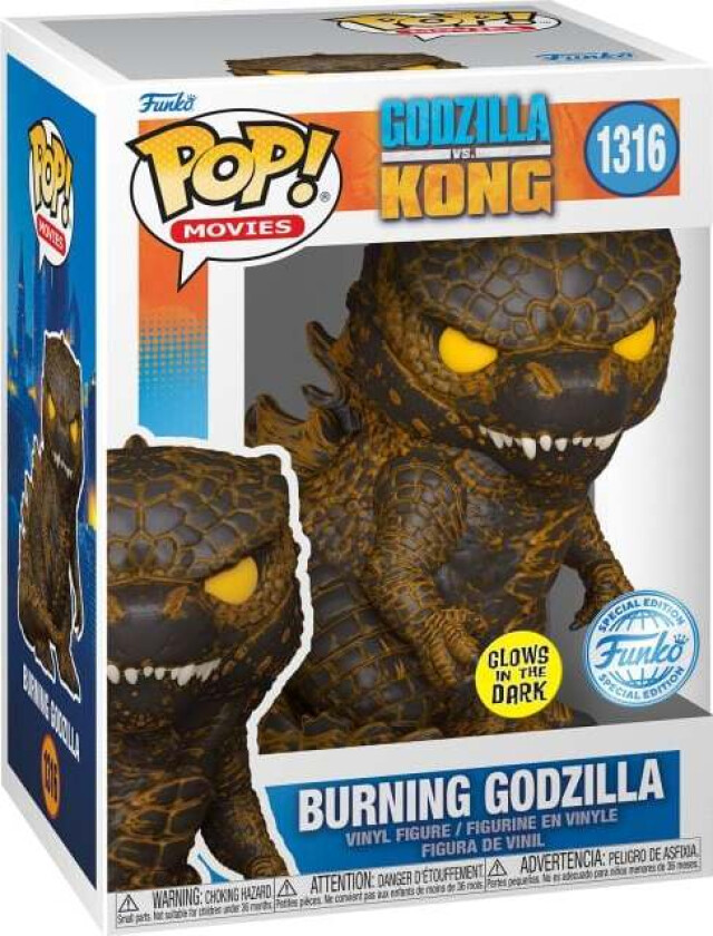Burning (Glow in the Dark) Vinyl Figur 1316 - Funko Pop! - Funko Shop Europe
