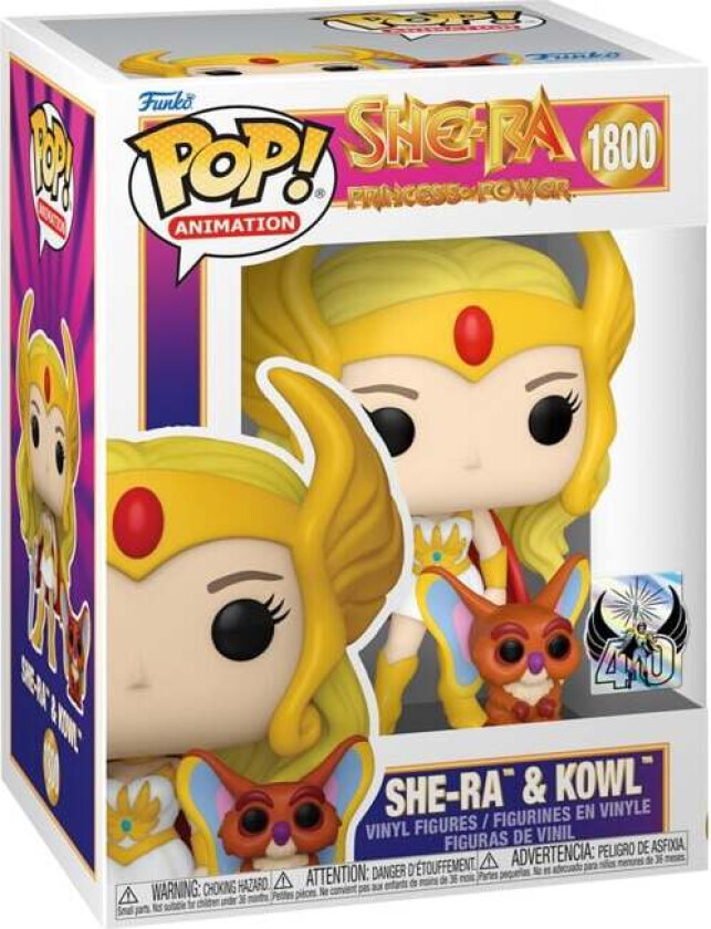 She-Ra - She-Ra with Kowl Vinylfigur 1800 - Funko Pop! - Funko Shop Europe